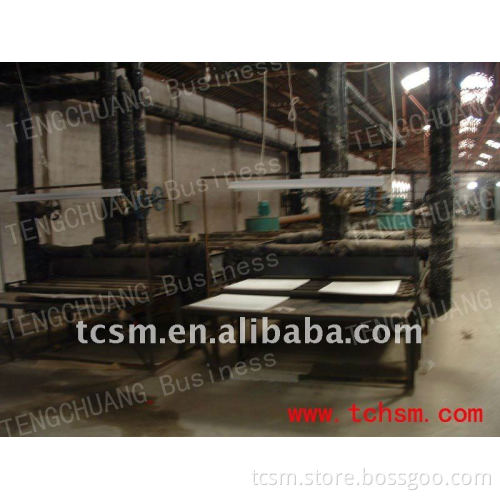 Shijiazhuang Tengchuang Rock wool acoustic ceiling production line in Hebei Province